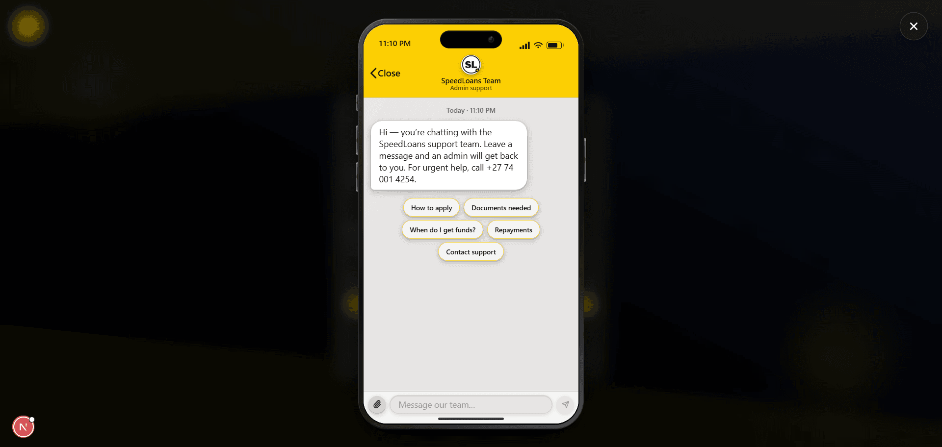 Speed Loans preview 1
